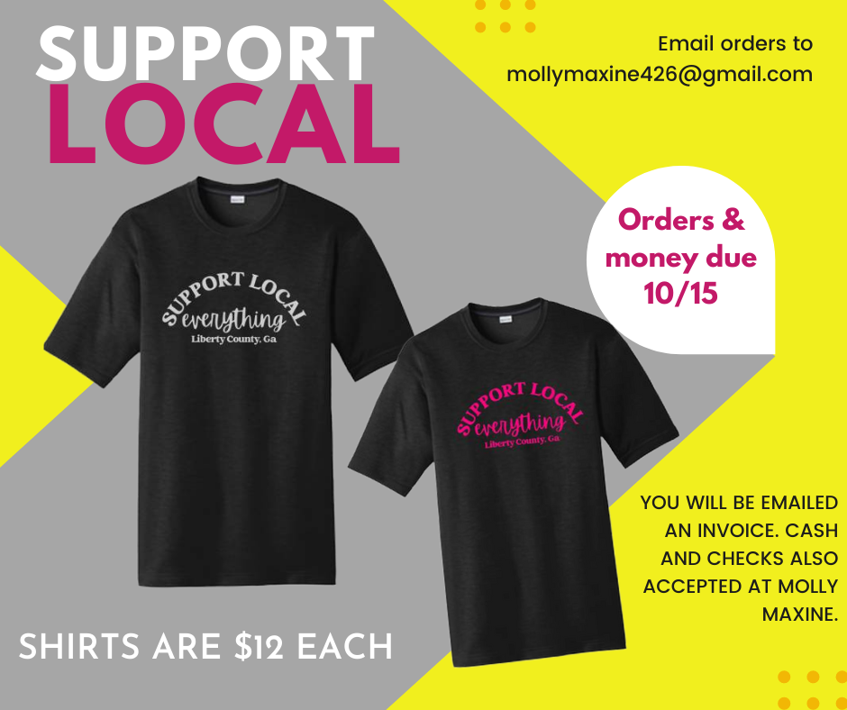 Support Local T-shirts from Molly Maxine