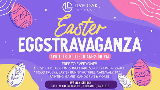 Live Oak Easter Egg Hunt