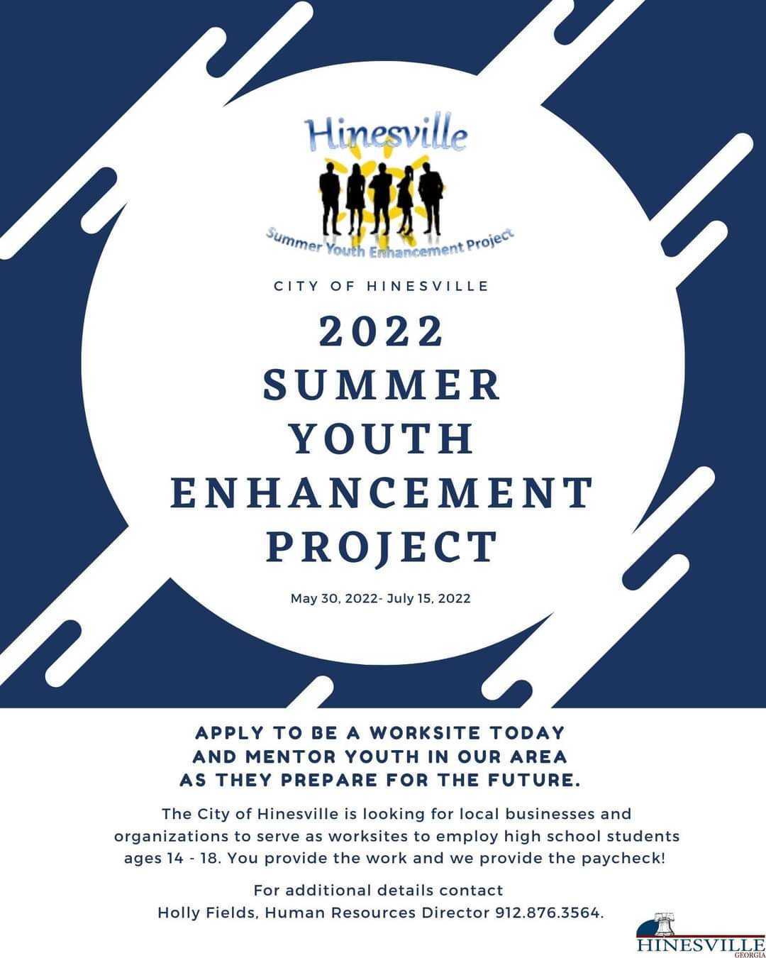 Summer youth program flyer