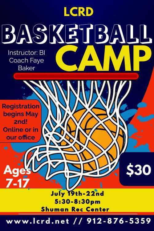 Liberty County Recreation Department Basketball camp