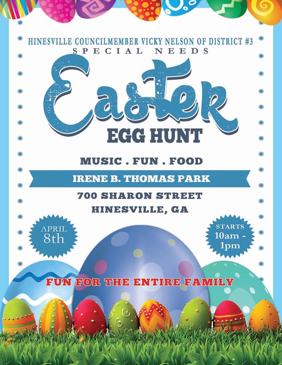 Special Needs Easter Egg Hunt