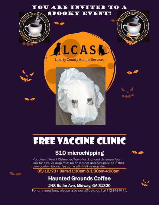 Free Vaccine Clinic flyer