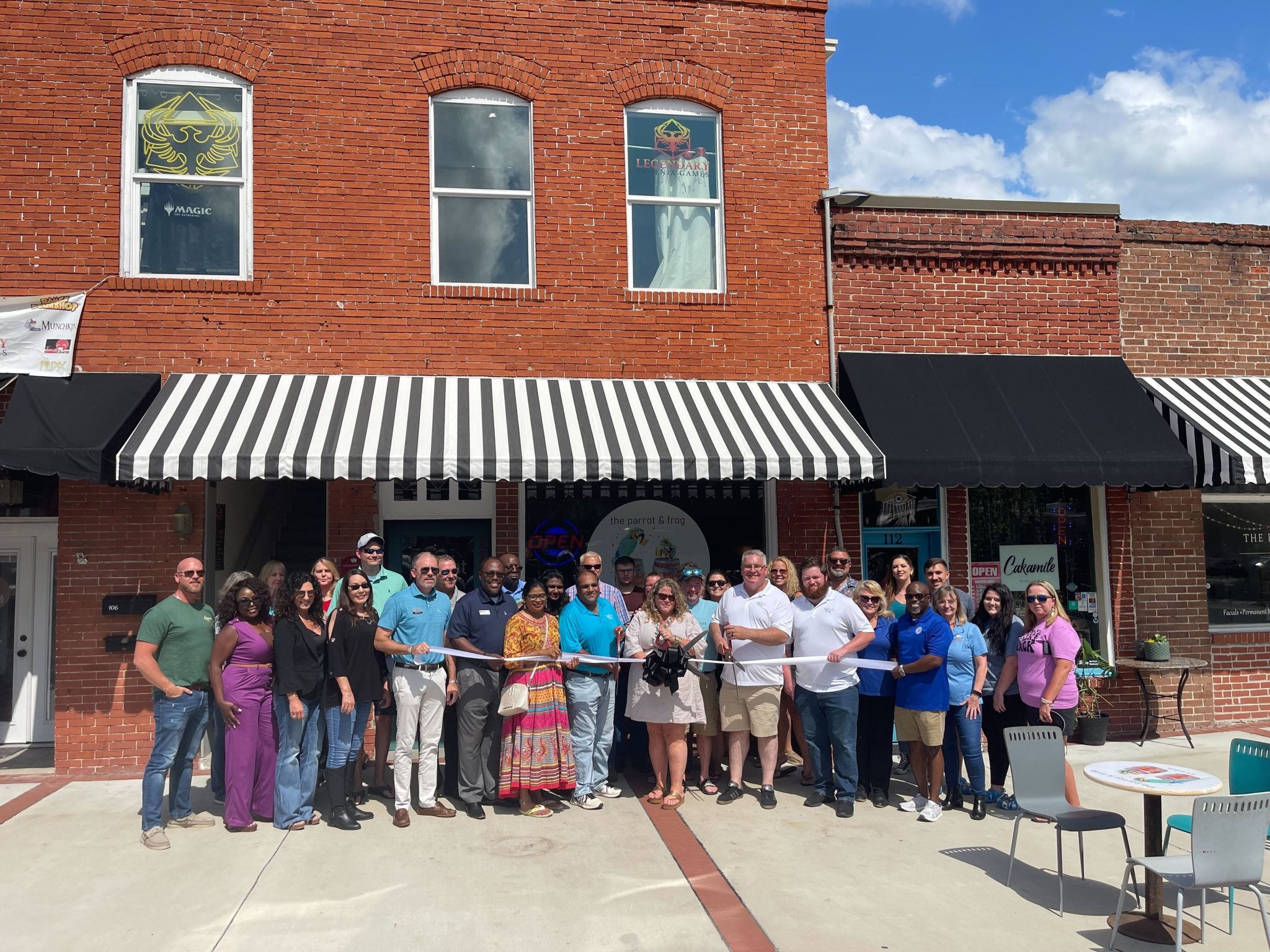 Ribbon Cutting: The Parrot & Frog