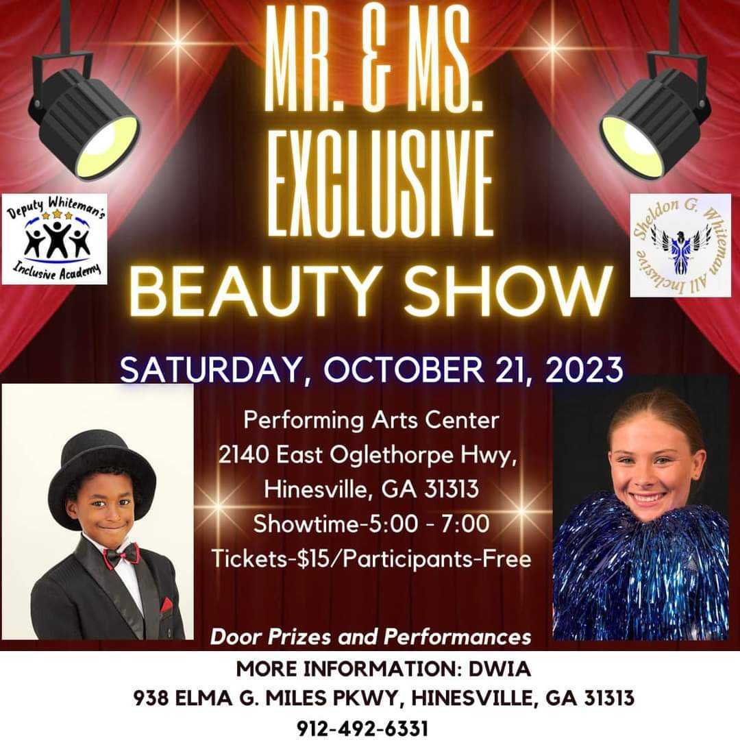 Mr. & Ms. Exclusive Beauty Show.