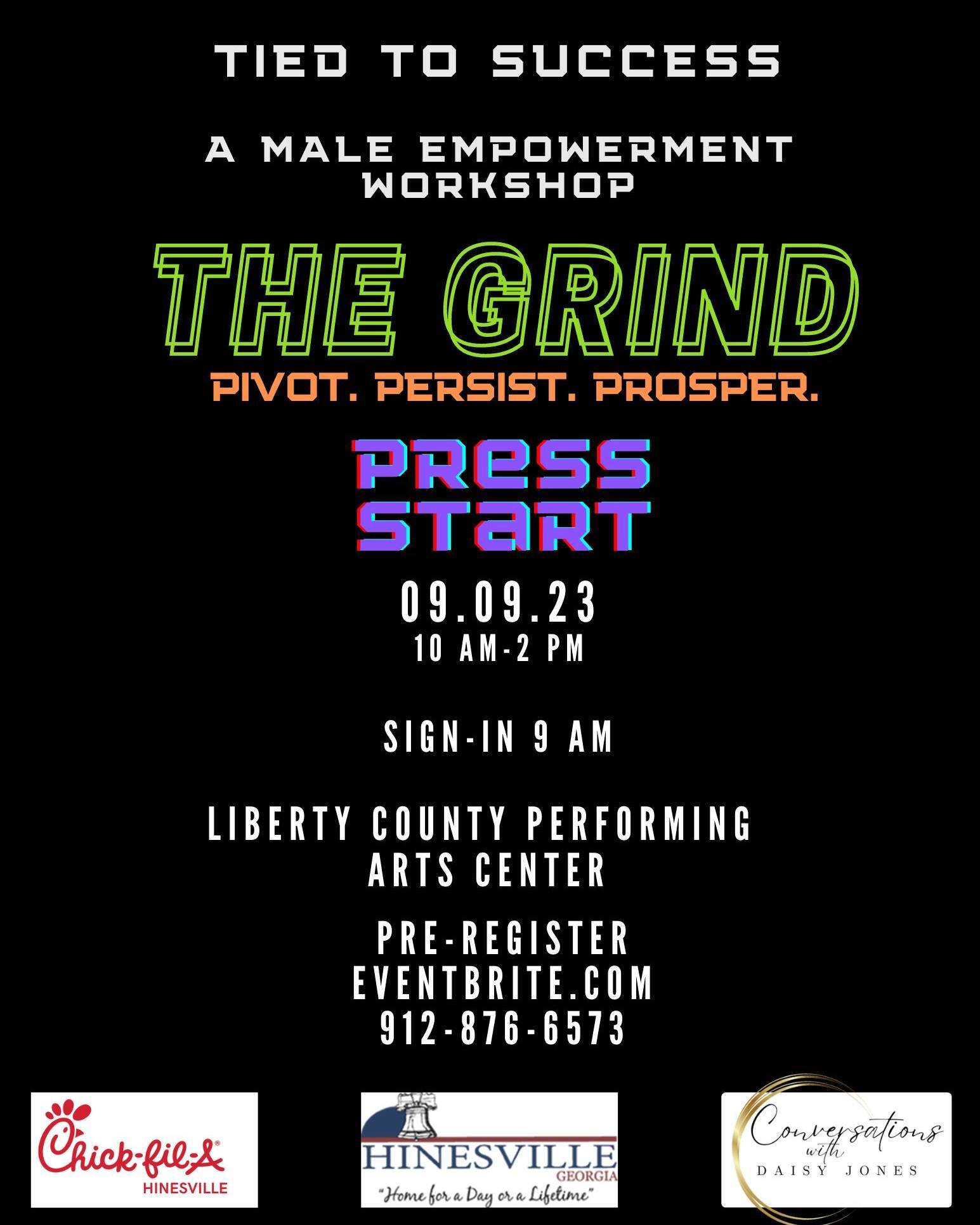 The Grind- A Male Empowerment Workshop