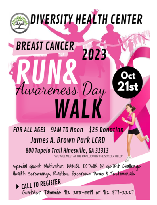 Breast Cancer Awareness Day Run & Walk